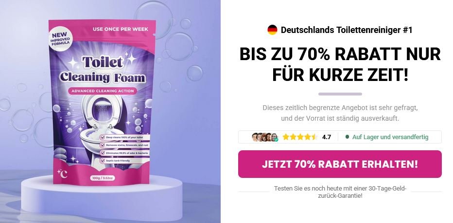 FizzClean Toilettenreiniger Erfahrungen - Abflussreiniger ohne Schrubben! Testberichte, Preis, Kaufen